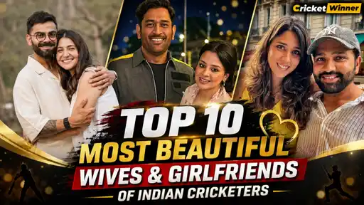 Virat Kohli-Anushka Sharma, MS Dhoni-Sakshi Dhoni, and Rohit Sharma-Ritika Sajdeh featured in the ranked list of most beautiful wives and girlfriends of Indian cricketers