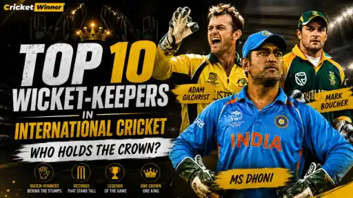 MS Dhoni, Adam Gilchrist and Mark Boucher featured in top 10 wicket-keepers in international cricket thumbnail
