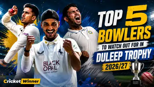 Top bowlers to watch out for in the Duleep Trophy 2026/27 season