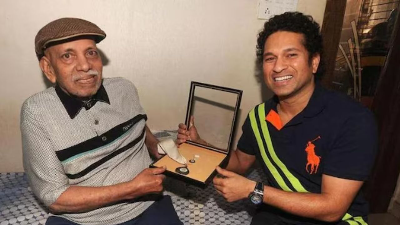 Sachin Tendulkar was the most famous cricketer trained by legendary coach Ramakant Achrekar
