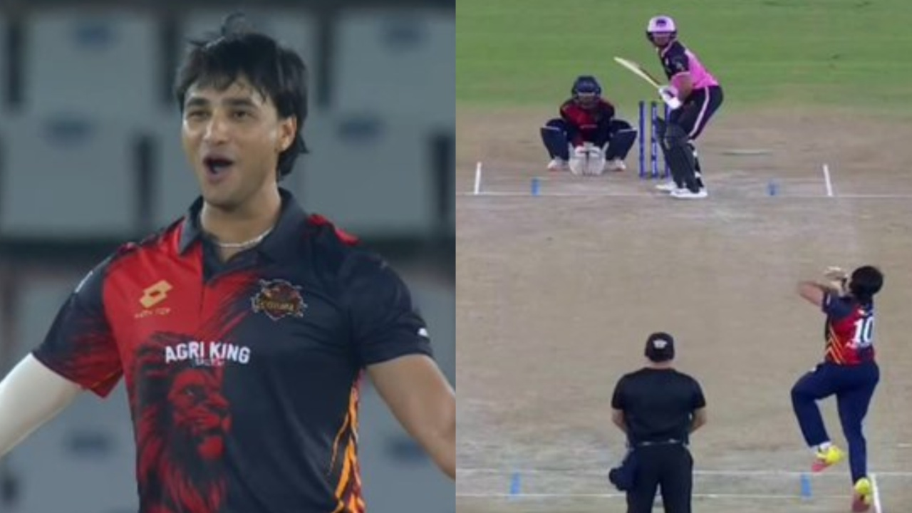 Abhishek Sharma's wild celebration after dismissing Gill — Watch