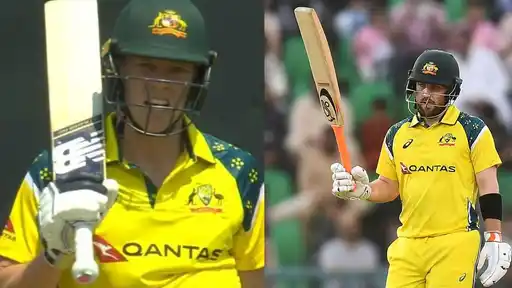 Josh Inglis celebrates his century for Australia against Zimbabwe in the 3rd ODI in Harare, 1-wicket win