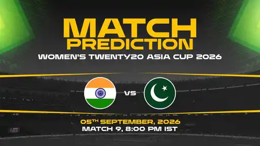 IND-W vs PAK-W Match Prediction Women's Asia Cup 2026 Match 9 — IND-W Favourites Expert Prediction & Toss Tip
