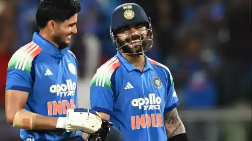 Collected Image: Virat and Subhman Gill
