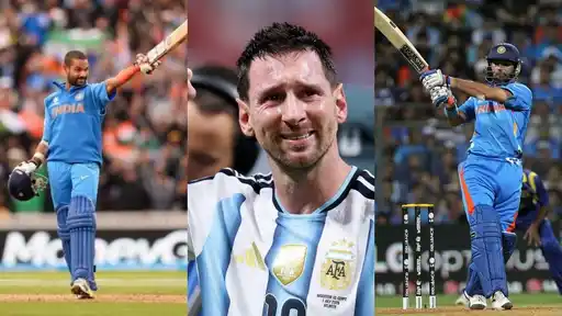 Shikhar Dhawan and Yuvraj Singh react to Lionel Messi's international retirement — cricket world says thank you Messi