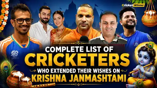 Cricketers who extended wishes on Krishna Janmashtami 2026 — Virat Kohli, Rohit Sharma and more