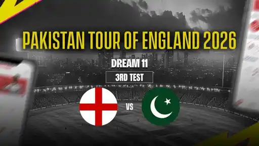 ENG vs PAK Dream11 Prediction 3rd Test - Captain: Ollie Robinson. Vice Captain: Saud Shakeel