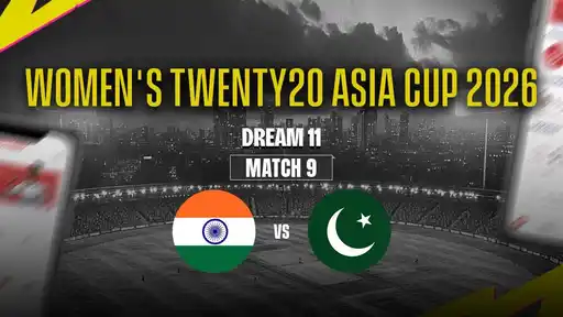 IND-W vs PAK-W Dream11 Prediction Match 9 - Captain: Smriti Mandhana. VC: Deepti Sharma