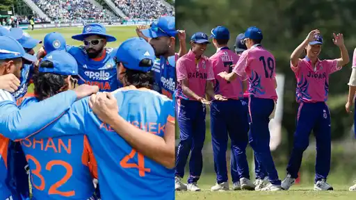 India and Japan T20 cricket teams