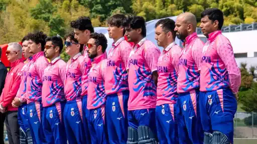 Japan cricket history