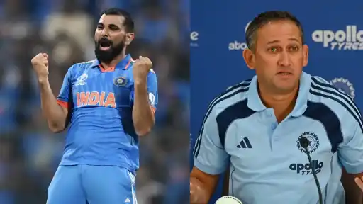 Md Shami and Ajit Agarkar