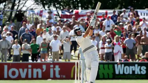 Most sixes in a debut Test match