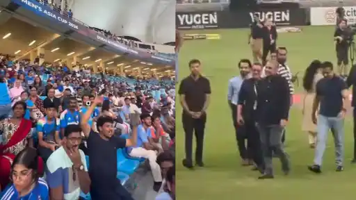 Mohsin Naqvi leaves Dubai stadium amid 'Trophy Chor' chants after India Women refuse to collect the Asia Cup 2026 trophy from him