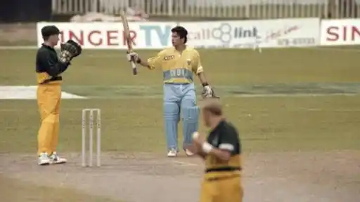 Sachin Tendulkar's first ODI century