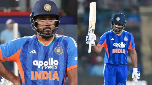 Sanju Samson innings vs Afghanistan