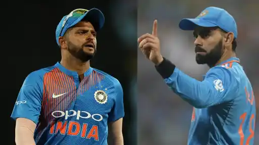 Suresh Raina and Virat Kohli