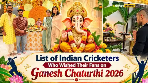 Indian cricketers including Virat Kohli wish fans Happy Ganesh Chaturthi 2026