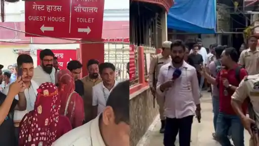 Crowd gathers at the Kamakhya Temple ahead of Gautam Gambhir's visit