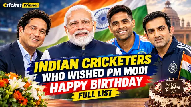 Sachin Tendulkar, Suryakumar Yadav, and Gautam Gambhir feature among cricketers who wished PM Narendra Modi a happy birthday