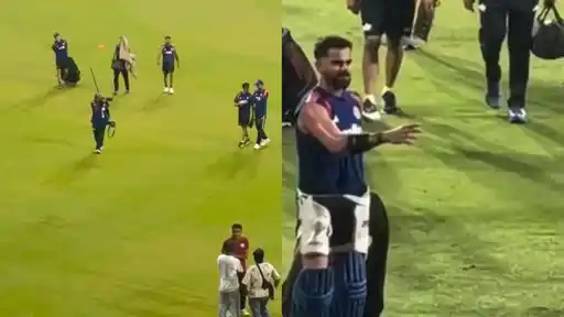 Virat Kohli seen not interacting with Gautam Gambhir during India's practice session ahead of the West Indies ODI series