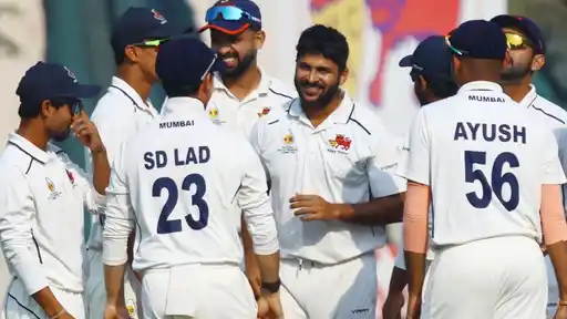 Mumbai Ranji Trophy players celebrate on the field as MCA seeks BCCI approval for a web series on the senior team