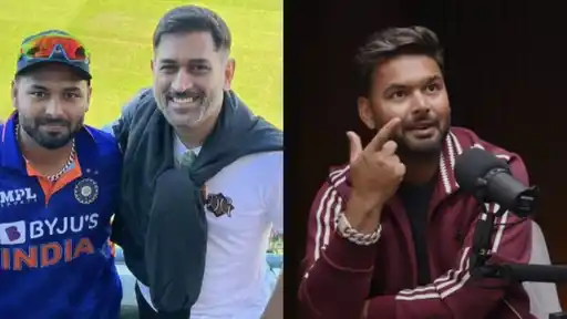 Rishabh Pant poses with MS Dhoni as he reveals Dhoni's priceless advice