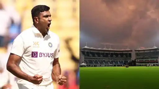 Ravichandran Ashwin celebrates as TNCA names new stands at Chepauk Stadium after him and two other Tamil Nadu players
