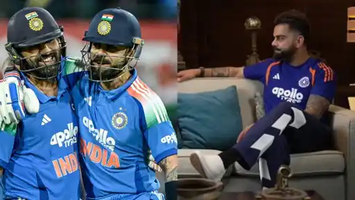Virat Kohli and Rohit Sharma celebrate together as Kohli opens up on their famous 'ROKO' hashtag