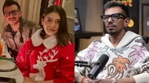 Yuzvendra Chahal and RJ Mahvash pictured together as Chahal breaks silence on their relationship