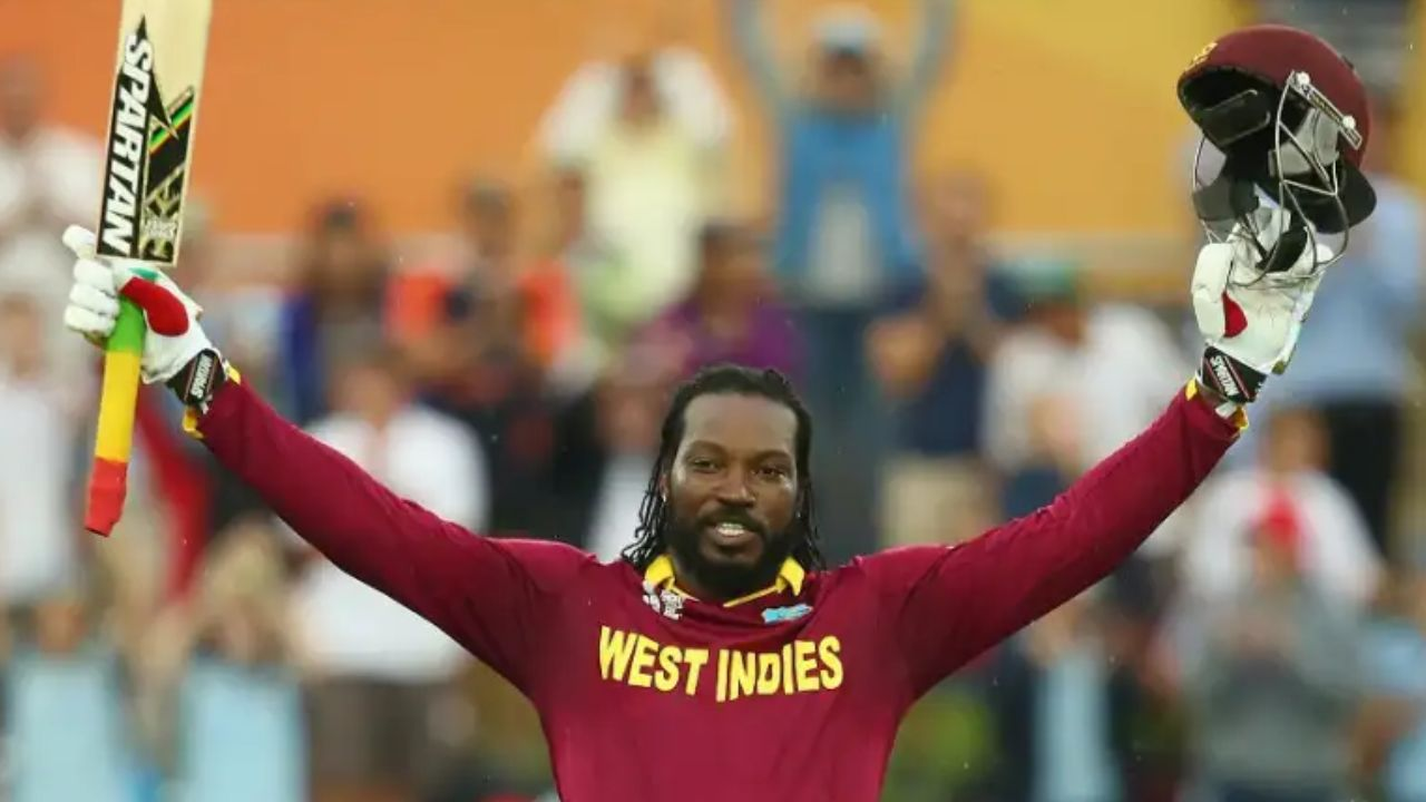 Chris Gayle (West Indies vs Zimbabwe, February 24, 2015)