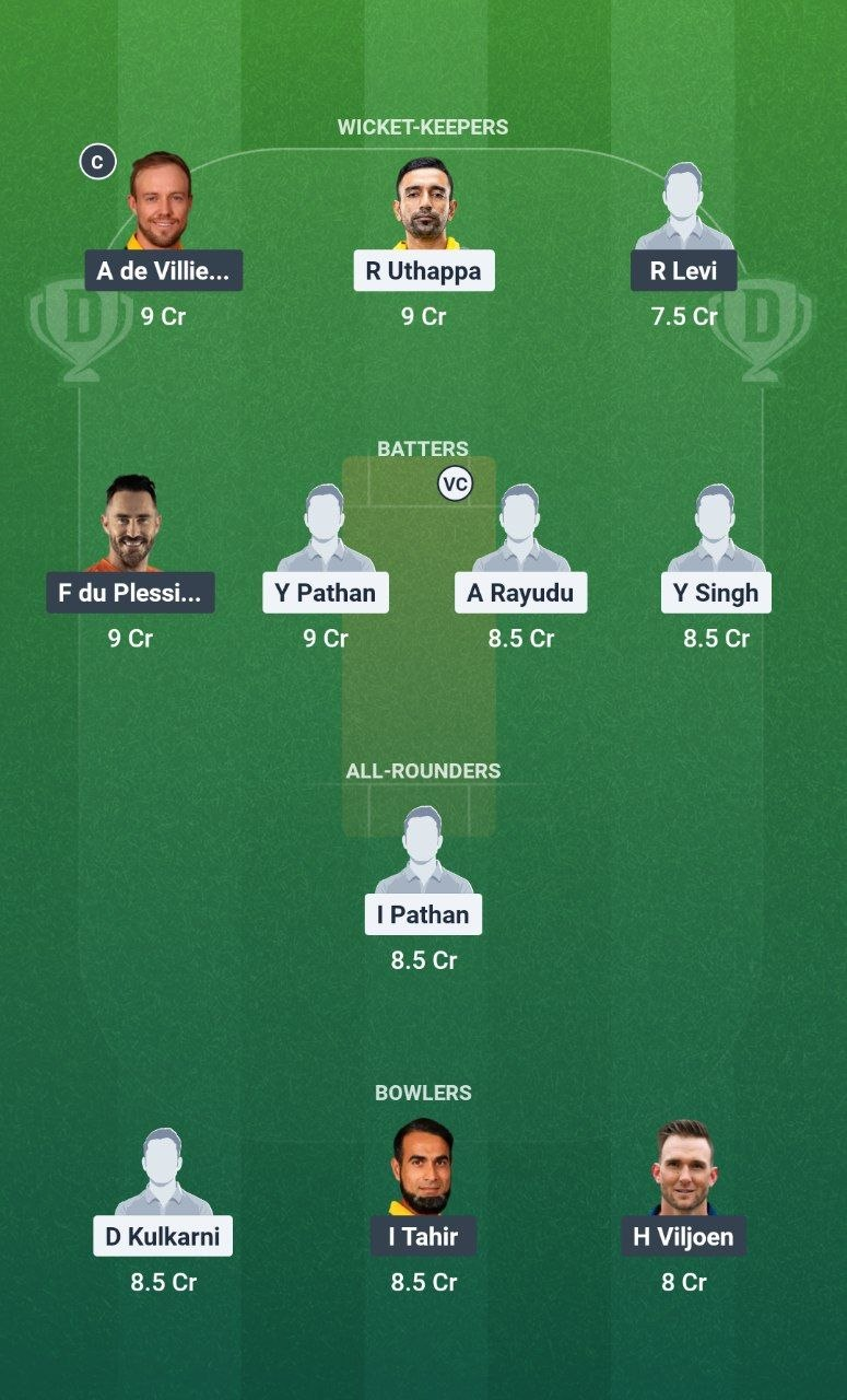 IND-L vs SA-L Dream11 Team