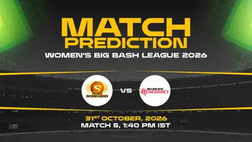 PS-W vs MR-W Match Prediction WBBL 2026 Match 5 — PS-W Favourites Expert Prediction & Toss Tip