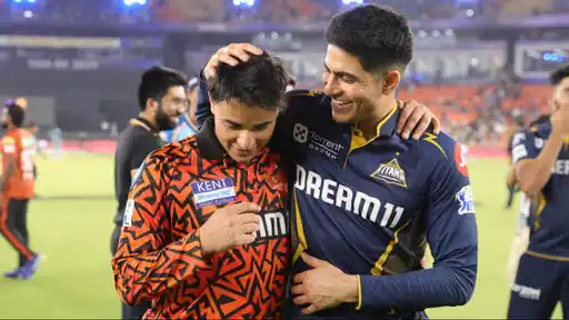 Collected Image: Subhman Gill and Abhishek Sharma