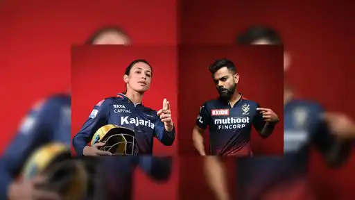 Collected Image: Virat Kohli and Smriti Mandhana