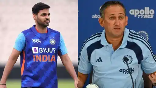 Ajit Agarkar and Bhuvneshwar Kumar