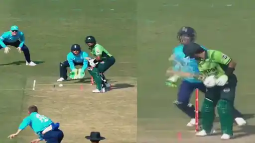 Babar Azam leaves the field after scoring 34 against England in the ODI Tri-Series 2026