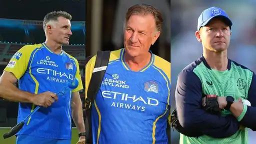 Chennai Super Kings batting coach Michael Hussey, who has parted ways with the franchise as Gareth Batty joins the coaching staff for IPL 2027
