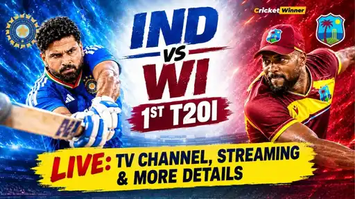 India vs West Indies 1st T20I 2026: TV channels, live streaming platform and match start time