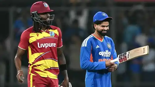 IND vs WI Dream11 Prediction 5th T20I -Captain: Shai Hope. VC: Shreyas Iyer.