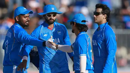 India celebrate 124-run win over Sri Lanka in Asian Games 2026 semi-final to set up gold-medal clash against Pakistan