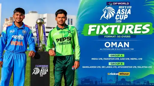India and Pakistan Under-19 players ahead of the U19 Asia Cup 2026, with both teams in the same group
