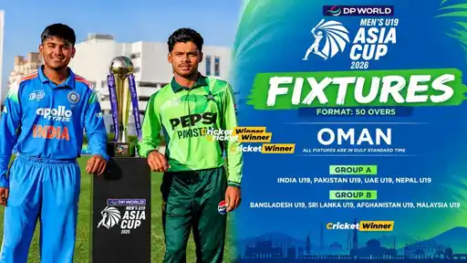 India and Pakistan Under-19 players ahead of the U19 Asia Cup 2026, with both teams in the same group
