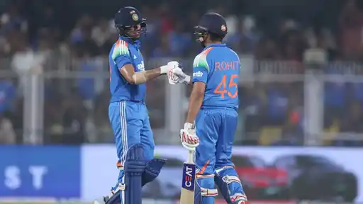IND vs WI 2nd ODI Shubman Gill and Rohit Sharma