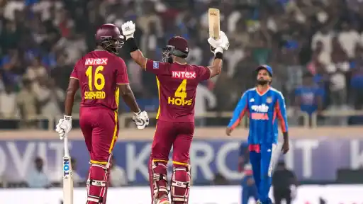 West Indies chased down record run chase vs India