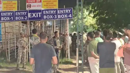 fans gathered overnight outside Ranchi stadium queuing for tickets for India vs West Indies T20I series 2026
