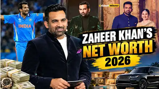 Zaheer Khan net worth 2026 — ₹250 crore fortune from franchise cricket, commentary, endorsements, house, cars, businesses and charity work