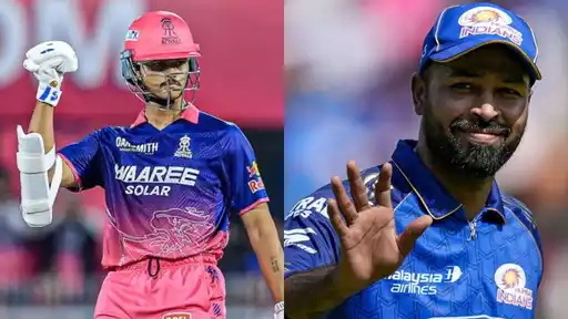 Mumbai Indians captain Hardik Pandya and Rajasthan Royals opener Yashasvi Jaiswal, reportedly at the centre of IPL 2027 trade talks ahead of the mini-auction.