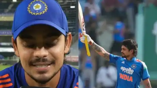 Ishan Kishan's viral slogan reaction makes headlines ahead of the IND vs WI 2nd T20I